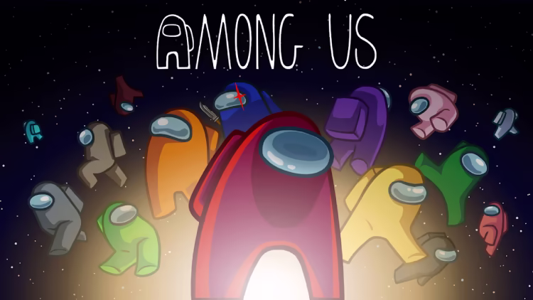Among Us characters representing social deduction and suspicion among players